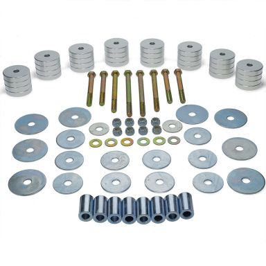 Billet Aluminum 2-inch Body Lift Kit, 66-77 Ford Bronco